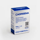 Cagrisema 5mg (Liofilizada) com Água Bacteriostática - Oxygen Pharma - Peptideo