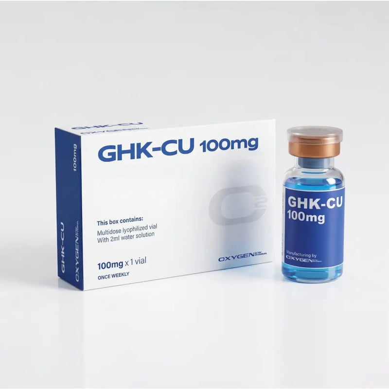 GHK-Cu 100mg (Solução Líquida) - Oxygen Pharma