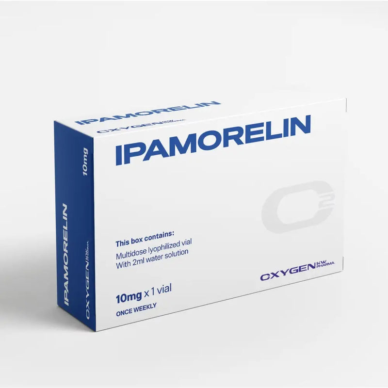 Ipamorelin 10mg (Liofilizada) com Água Bacteriostática - Oxygen Pharma