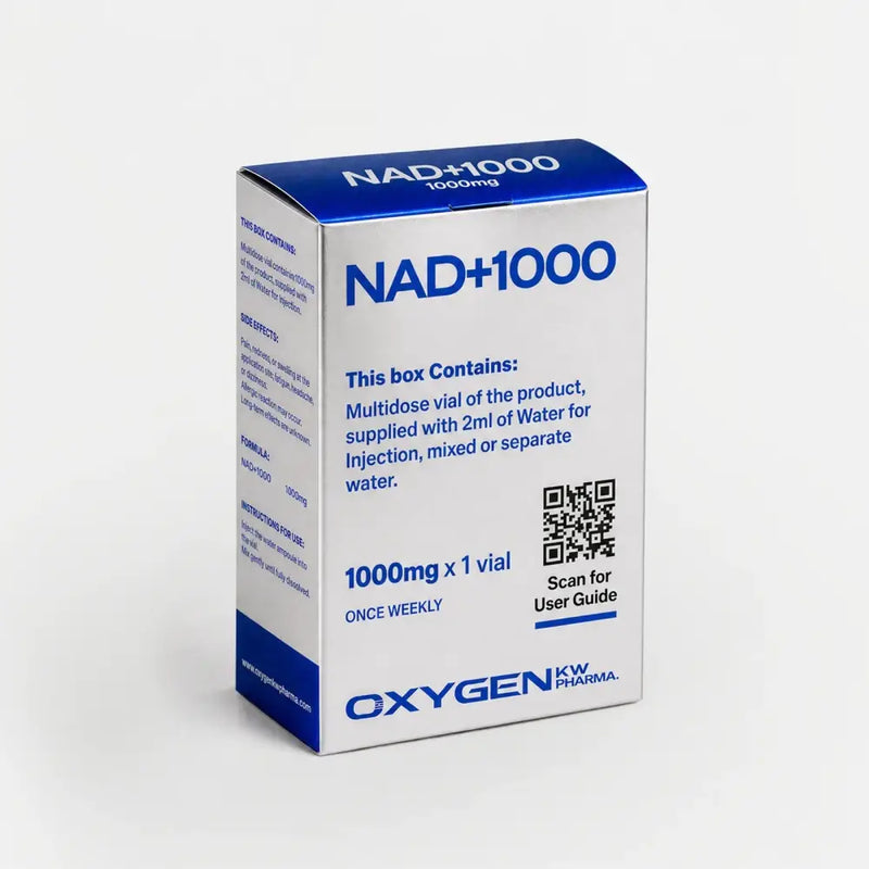 NAD+ 1000mg - Oxygen Pharma